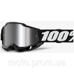 Окуляри 100% ACCURI 2 Goggle Session - Mirror Silver Lens Mirror Lens Окуляри 100% ACCURI 2 Goggle Session - Mirror Silver Lens Mirror Lens