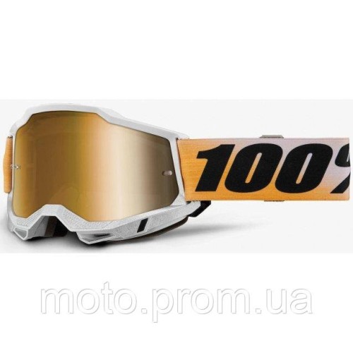 Окуляри 100% ACCURI 2 Goggle Shiv - Mirror Gold Lens Mirror Lens