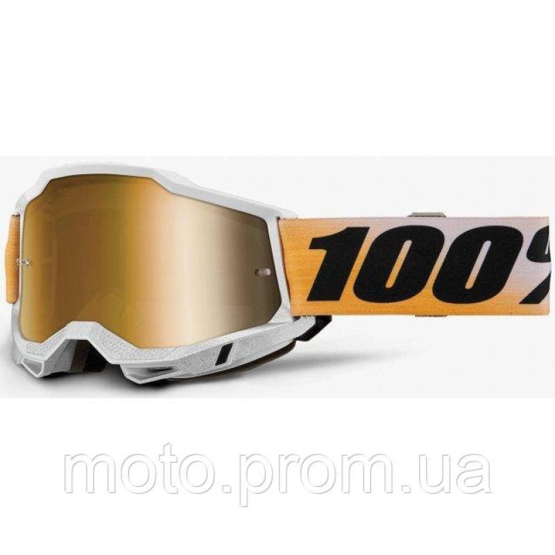 Окуляри 100% ACCURI 2 Goggle Shiv - Mirror Gold Lens Mirror Lens