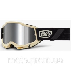 Окуляри 100% ACCURI 2 Goggle Waystar - Mirror Silver Lens Mirror Lens Окуляри 100% ACCURI 2 Goggle Waystar - Mirror Silver Lens Mirror Lens