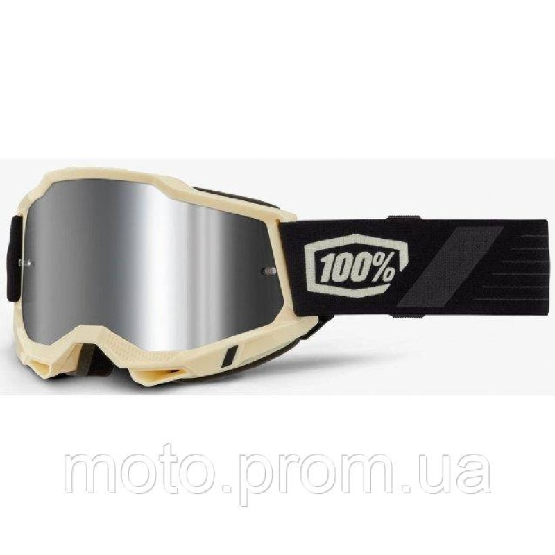 Окуляри 100% ACCURI 2 Goggle Waystar - Mirror Silver Lens Mirror Lens