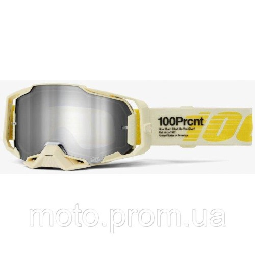 Окуляри 100% ARMEGA Goggle Barely - Mirror Silver Lens Mirror Lens