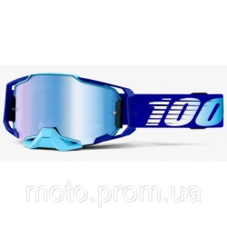 Окуляри 100% ARMEGA Goggle Royal — Mirror Blue Lens Mirror Lens