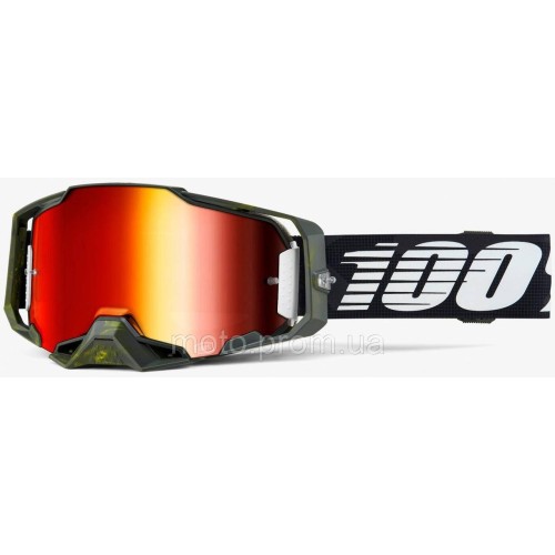 Окуляри 100% ARMEGA Goggle Soledad — Mirror Red Lens Mirror Lens