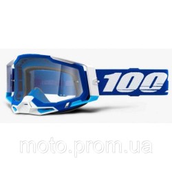 Окуляри 100% RACECRAFT 2 Goggle Blue - Clear Lens Clear Lens