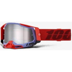 Окуляри 100% RACECRAFT 2 Goggle Cleat - Mirror Silver Lens Mirror Lens