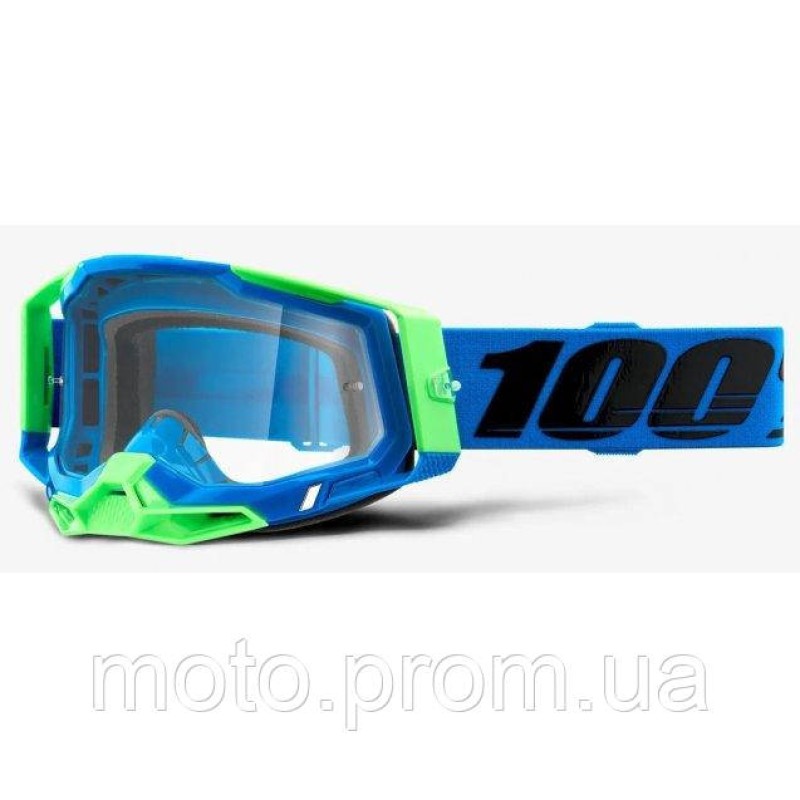 Окуляри 100% RACECRAFT 2 Goggle Fremont - Clear Lens Clear Lens