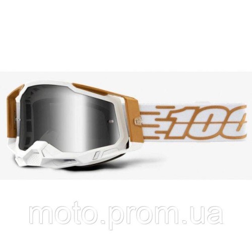 Окуляри 100% RACECRAFT 2 Goggle Mayfair - Mirror Silver Lens Mirror Lens