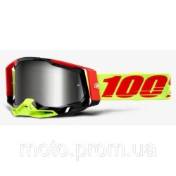 Окуляри 100% RACECRAFT 2 Goggle Wiz - Flash Silver Lens Mirror Lens