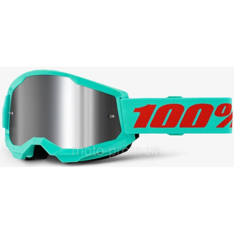 Окуляри 100% STRATA 2 Goggle Maupiti - Mirror Silver Lens Mirror Lens