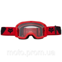 Окуляри FOX MAIN II GOGGLE - CORE [Flo Red] Clear Lens