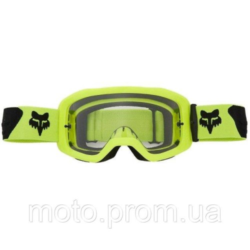 Окуляри FOX MAIN II GOGGLE - CORE [Flo Yellow] Clear Lens
