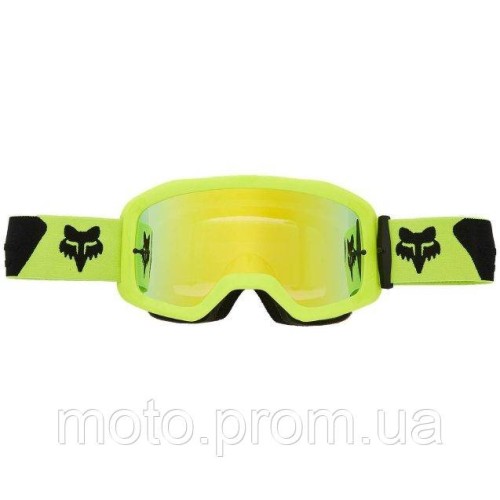 Окуляри FOX MAIN II SPARK GOGGLE - CORE [Flo Yellow] Mirror Lens