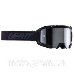 Окуляри LEATT Goggle Velocity 4.5 - Iriz Silver [Stealth] Mirror Lens