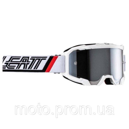 Окуляри LEATT Goggle Velocity 4.5 - Iriz Silver [White] Mirror Lens