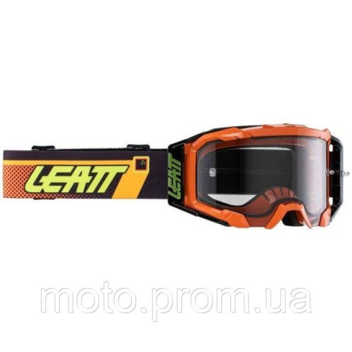 Окуляри LEATT Goggle Velocity 5.5 - Grey [Citrus] Colored Lens