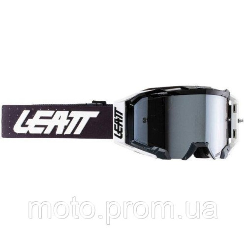 Окуляри LEATT Goggle Velocity 5.5 - Iriz Platinum [Graphite] Mirror Lens
