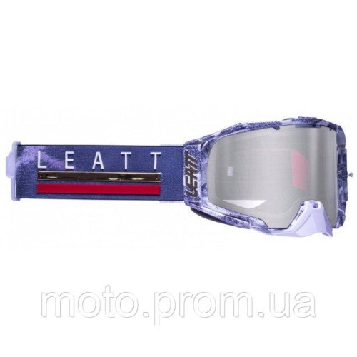 Окуляри LEATT Goggle Velocity 6.5 - Iriz Silver [Giraffe] Mirror Lens
