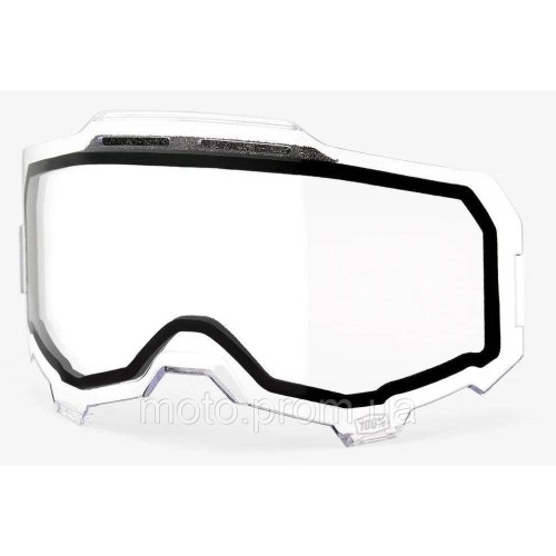 Лінза 100% ARMEGA Dual Vented Lens - Clear Dual Clear Lens
