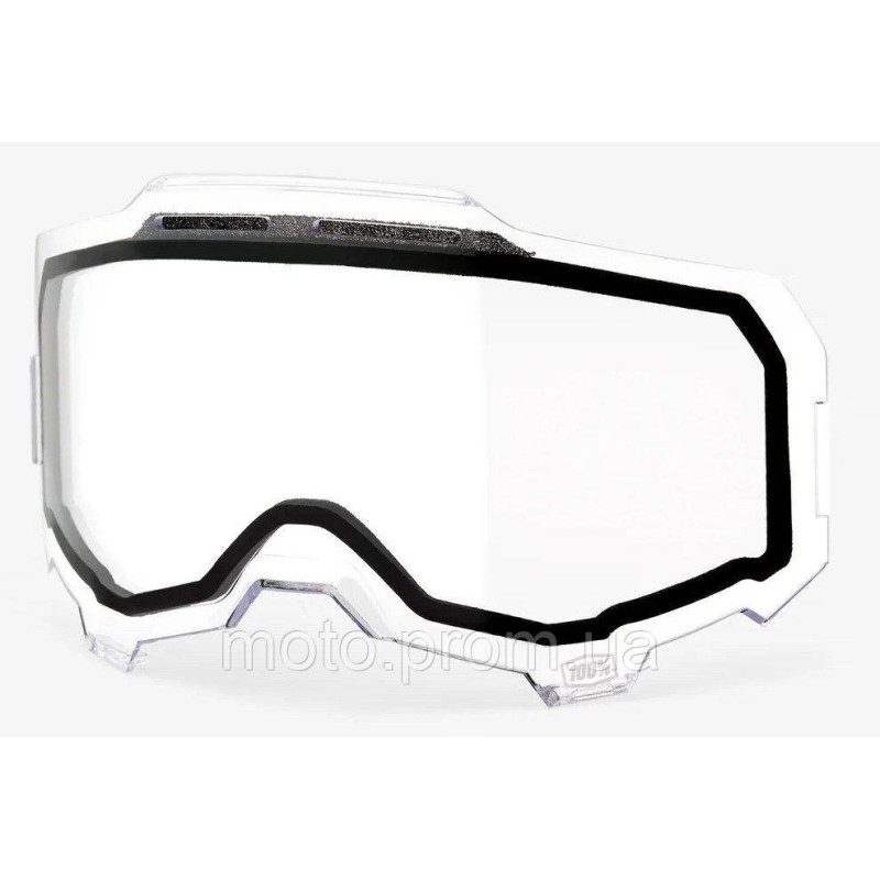Лінза 100% ARMEGA Dual Vented Lens - Clear Dual Clear Lens