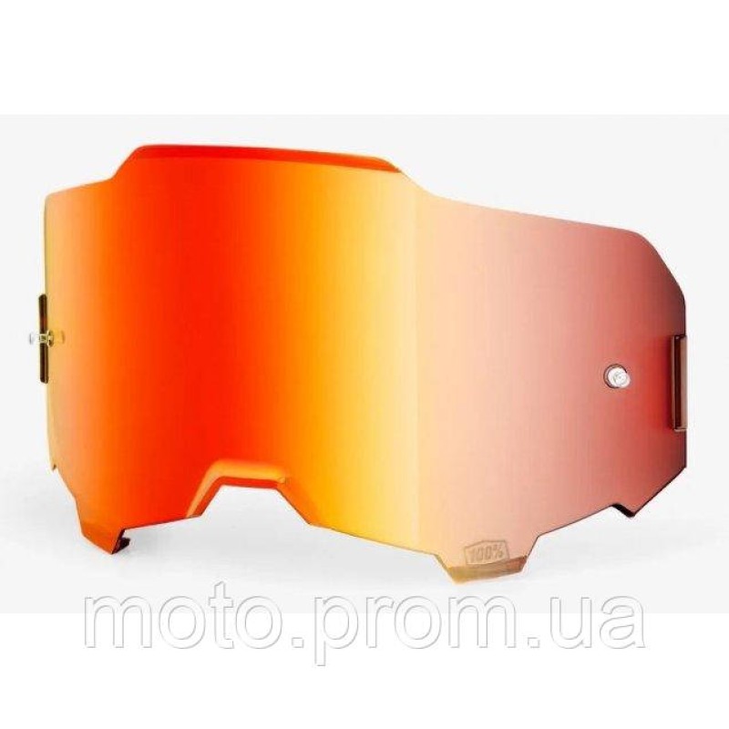 Лінза 100% ARMEGA Replacement Lens - Mirror Red Mirror Lens