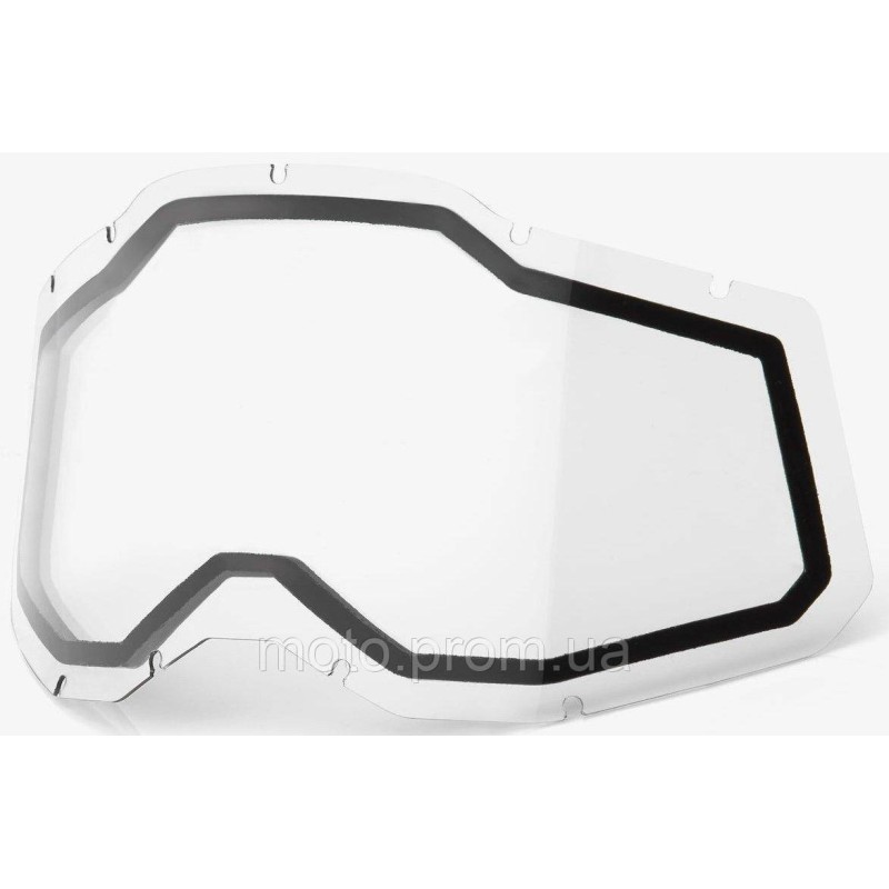Лінза 100% RC/AC/ST Dual Lens - Clear Dual Clear Lens
