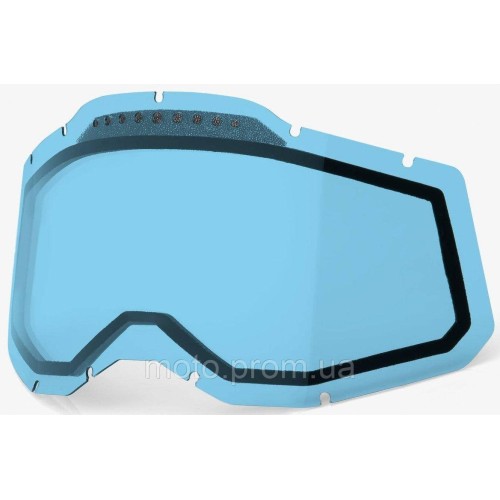 Лінза 100% RC2/AC2/ST2 Dual Vented Lens - Blue Dual Colored Lens