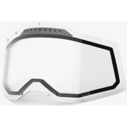 Лінза 100% RC2/AC2/ST2 Dual Vented Lens - Clear Dual Clear Lens Лінза 100% RC2/AC2/ST2 Dual Vented Lens - Clear Dual Clear Lens