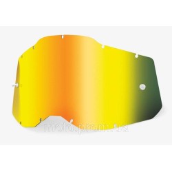 Лінза 100% RC2/AC2/ST2 Replacement Lens - Mirror Gold Mirror Lens Лінза 100% RC2/AC2/ST2 Replacement Lens - Mirror Gold Mirror Lens