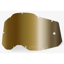 Лінза 100% RC2/AC2/ST2 Replacement Lens - Mirror True Gold Mirror Lens Лінза 100% RC2/AC2/ST2 Replacement Lens - Mirror True Gold Mirror Lens