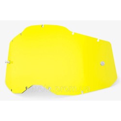 Лінза 100% RC2/AC2/ST2 Replacement Lens - Yellow Colored Lens Лінза 100% RC2/AC2/ST2 Replacement Lens - Yellow Colored Lens