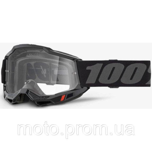 Дитячі окуляри 100% ACCURI 2 Youth Goggle Black - Clear Lens Clear Lens