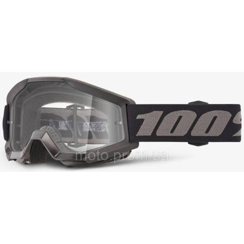 Дитячі окуляри 100% STRATA MINI Goggle Black - Clear Lens Clear Lens