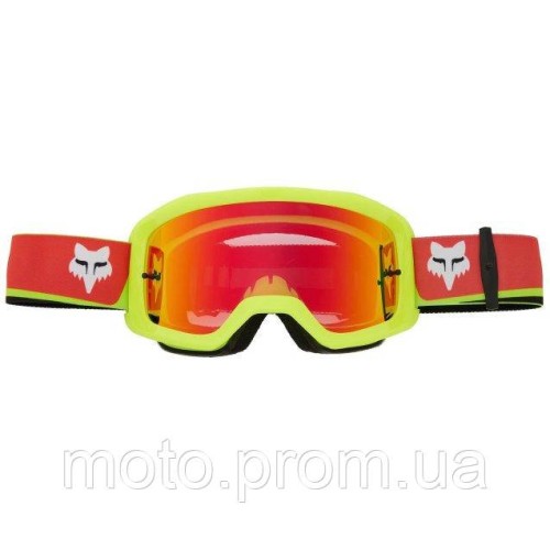 Дитячі окуляри FOX YTH MAIN II BALLAST GOGGLE - SPARK [Red] Mirror Lens