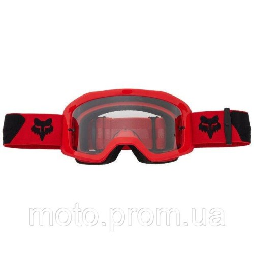 Дитячі окуляри FOX YTH MAIN II CORE GOGGLE [Flo Red] Clear Lens