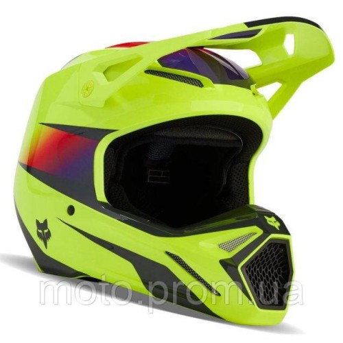 Шолом FOX V1 FLORA HELMET [Yellow] L