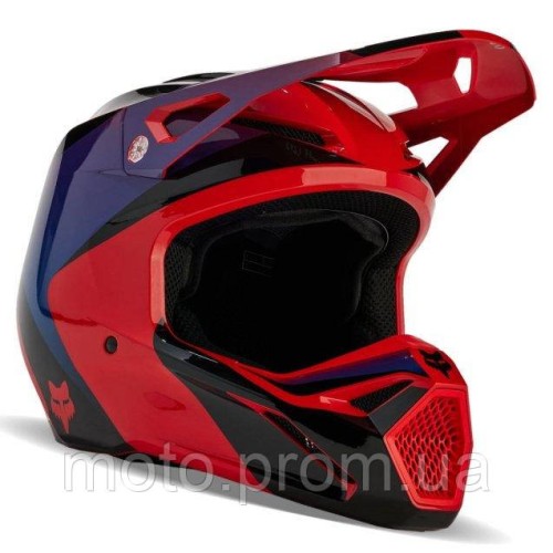 Шолом FOX V1 STREAK HELMET [Flo Red] L