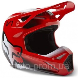 Шолом FOX V1 TOXSYK HELMET [Flo Red] L