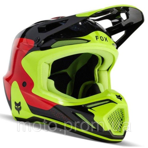 Шолом FOX V3 REVISE HELMET [Red] XL