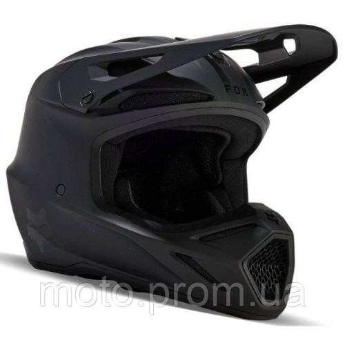 Шолом FOX V3 SOLID HELMET [Matte Black] S