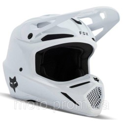 Шолом FOX V3 SOLID HELMET [Matte White] XL