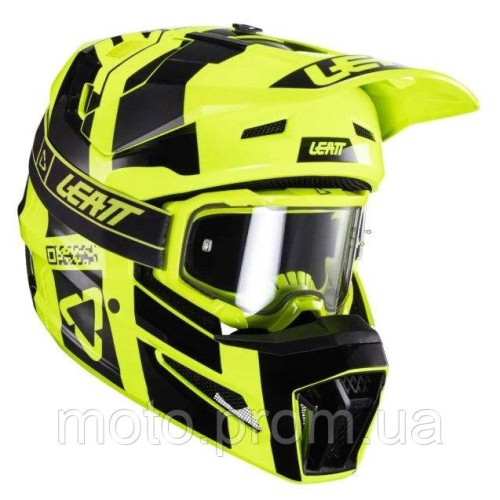 Шолом LEATT Helmet Moto 3.5 + Goggle [Citrus] XS