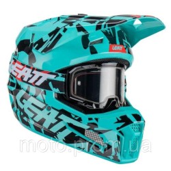 Шолом LEATT Helmet Moto 3.5 + Goggle [Fuel] M
