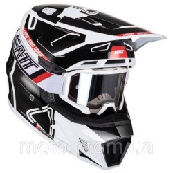 Шолом LEATT Helmet Moto 7.5 + Goggle [Black] L