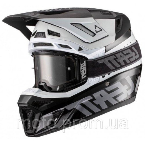 Шолом LEATT Helmet Moto 8.5 + Goggle [Black] M