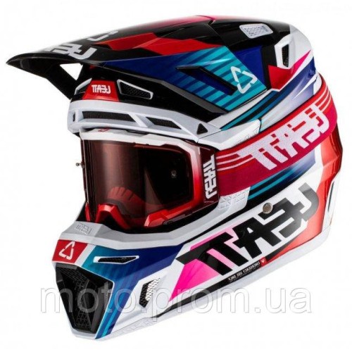 Шолом LEATT Helmet Moto 8.5 + Goggle [Royal] XL
