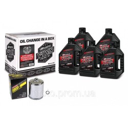Комплект Maxima V-TWIN MILWAUKEE-EIGHT Quick Change Kit - Syntetic [Chrome] 20w-50