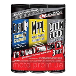 Комплект Maxima Chain Syntetic Ultimate Chain Care Combo Kit [3-Pack] Dry lube