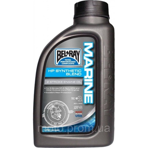 Масло моторне Bel-Ray Marine Semi-Syn Oil [1л] 2T Pre-mix