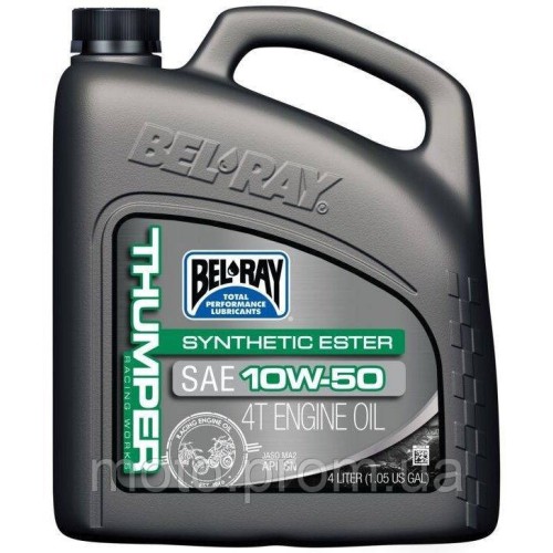 Масло моторне Bel Ray WORKS THUMPER RACING SYNTHETIC ESTER [4л] 10w-50